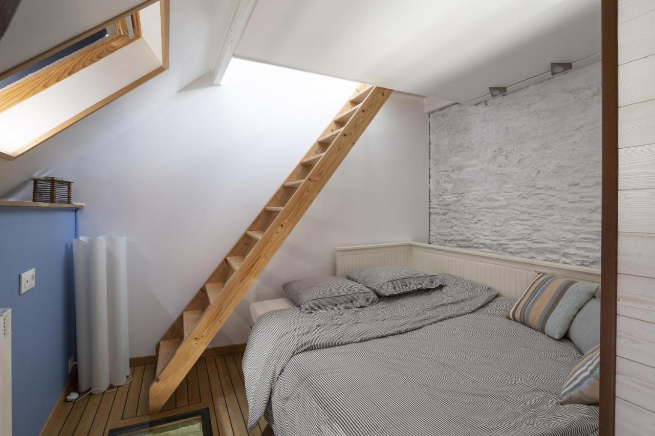Cancale, Centre Ville, Triplex Le Pecheur Apartment Luaran gambar