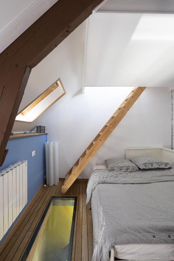 Cancale, Centre Ville, Triplex Le Pecheur Apartment Luaran gambar